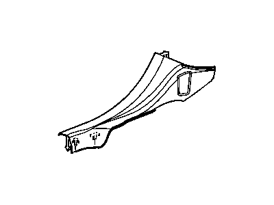 Chrysler 1KL40HL1AC MOLDING Door Sill Rear Door