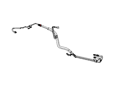 Jeep Compass Power Steering Hose - 5105788AH