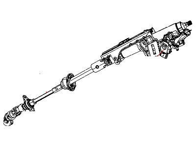 Jeep Steering Column - 5057349AI