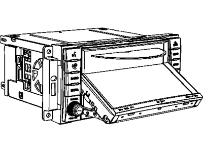Jeep 5091185AA RADIO MULTI Media