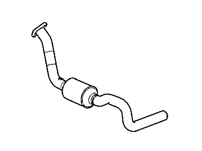 Chrysler Aspen Catalytic Converter - 52855762AA