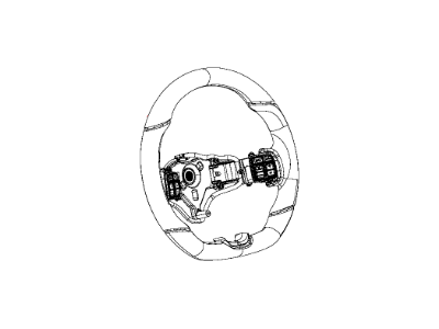 Dodge Viper Steering Wheel - 5NP57XR4AA