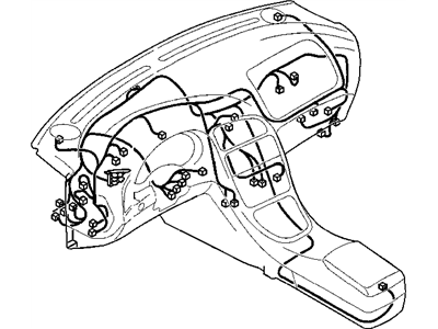 Chrysler MR318312 WIRING Body Front Main