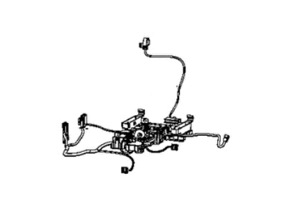 Dodge 68334598AB WIRING Seat Cushion Passenger