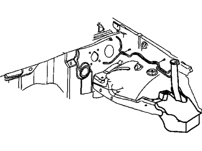 Jeep 5012603AA CAP Washer Reservoir