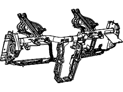 Dodge 5023938AD REINFORCEMENT Instrument Panel