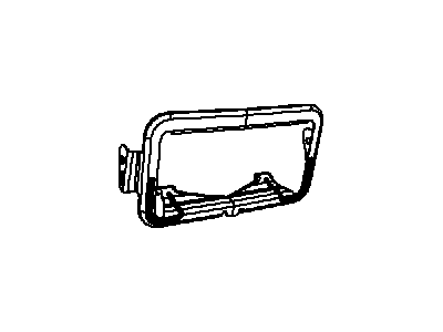Dodge 5023941AA SUPPORT Instrument Panel