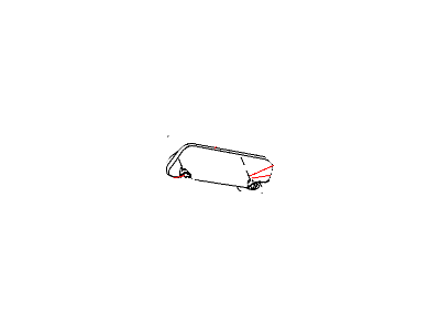 2007 Dodge Nitro Sun Visor - 1CK18DW1AB