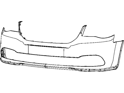 Ram 68088966AA FASCIA Front Primed