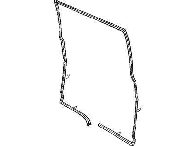Dodge 55359222AA WEATHERSTRIP Rear Cargo Door