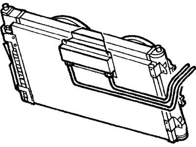 Dodge 5016794AA COOLER Auxiliary Oil Contains Inlet and Outlet Tubes, Protector Caps and Seals