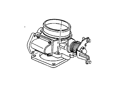 Jeep Wrangler Throttle Body - 5134788AA