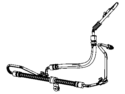 Jeep Grand Cherokee Power Steering Hose - 52124656AA