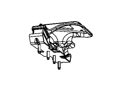 Jeep Transmission Mount - 52125136AE