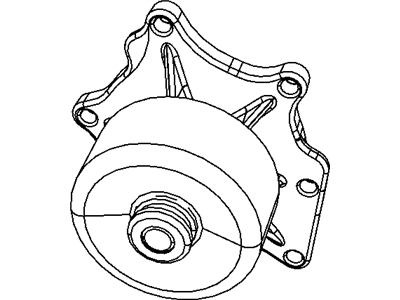Dodge 5037730AA PUMP Water