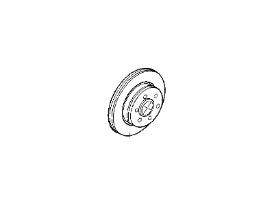 Dodge 2AMV0248AB ROTOR Brake