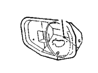 Jeep 55255439 HOUSING Fuel Filler