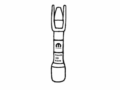Mopar 5163713AB Paint Touch Up Brush Kw3