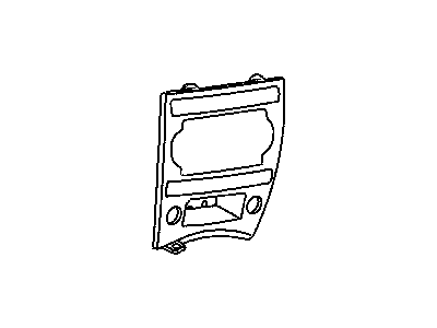 Jeep 5179214AB BEZEL Instrument Panel Lower