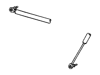 Chrysler Trunk Lid Lift Support - 4894554AE