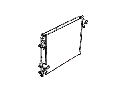 Mopar 68050126AB Radiator