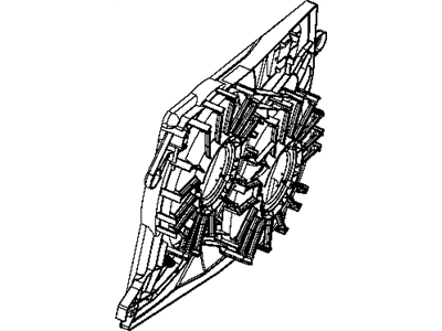 Chrysler Fan Shroud - 68050294AB