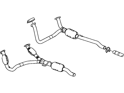 2003 Dodge Ram 1500 Catalytic Converter - 52103630AB