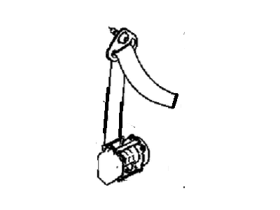 Jeep Compass Seat Belt - 1GE73DK7AA