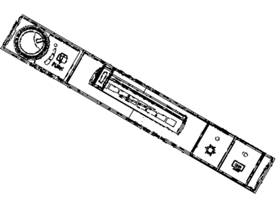 Dodge 5135536AA KNOB Heater Control