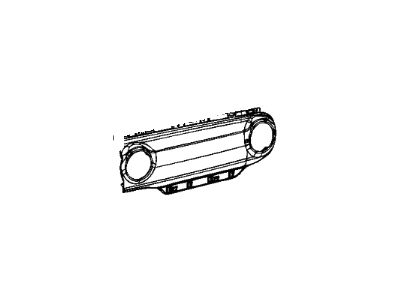 Jeep 6CC05SD7AD DOOR Passenger Air Bag