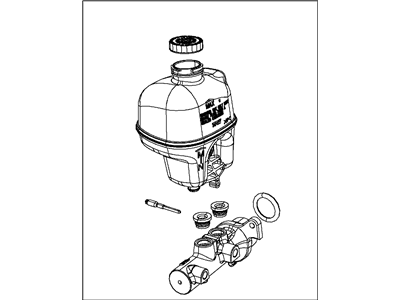Ram Brake Master Cylinder - 5080888AB