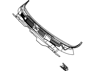 Mopar 55275789AI Panel Cowl And Plenum