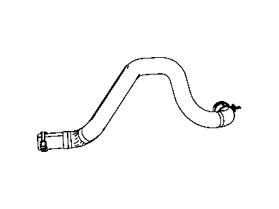 Mopar 55037968AC Hose Radiator Outlet