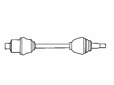 2004 Chrysler 300M Axle Shaft - R5074003AA