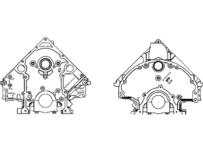 Dodge 5159561AB ENGINE Short Block See Note