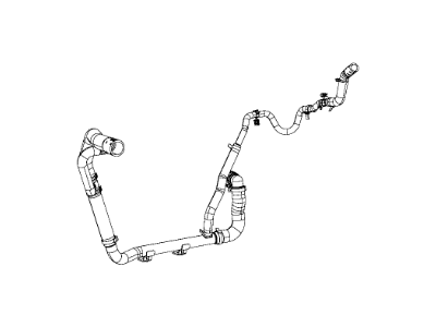 Dodge 55111472AC Lower Hose