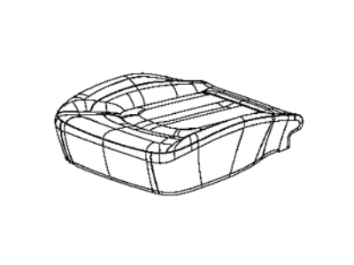 Chrysler 7BB46LA8AA COVER Front Seat Cushion