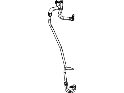 Dodge 55037852AD HOSE Heater Supply and Return