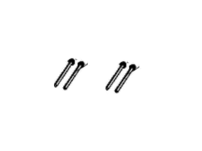 Mopar 6510609AA Bolt Hexagon Flange Head Crossmember To Bracket