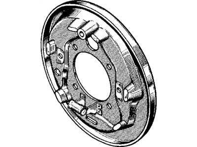 Dodge 5015340AA PLATE Brake Backing