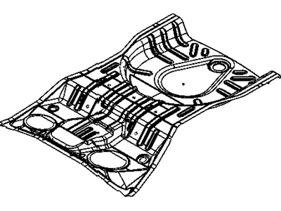 Jeep 5160319AA COVER Fuel Pump Access