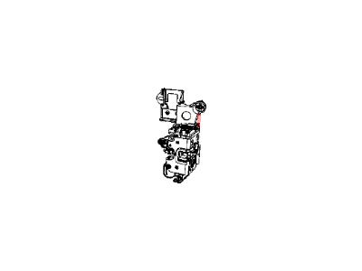 Jeep Wrangler Door Latch Assembly - 4589505AI