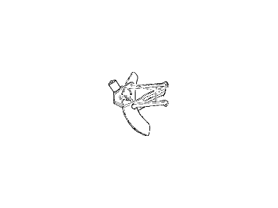 Jeep Grand Cherokee Window Regulator - 4798378AB