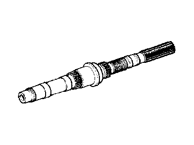 Chrysler 5103264AA MAINSHAFT Transfer Case