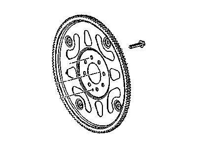 Jeep 5093958AA PLATE Torque Converter Drive