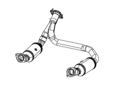 2020 Ram 1500 Catalytic Converter - 68433692AA