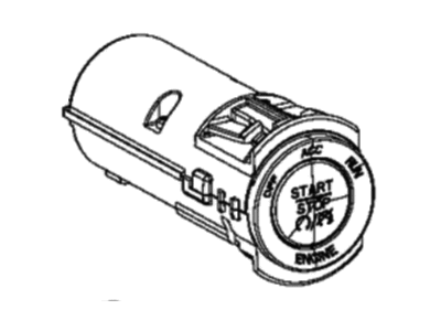 Mopar 68185801AA Module Ignition Switch Push Button