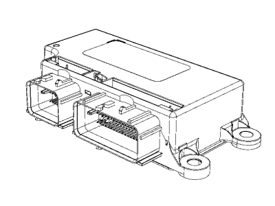 Jeep Air Bag Control Module - 68437717AB