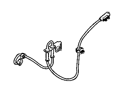 Mopar 5166544AB Sensor Anti-Lock Brakes
