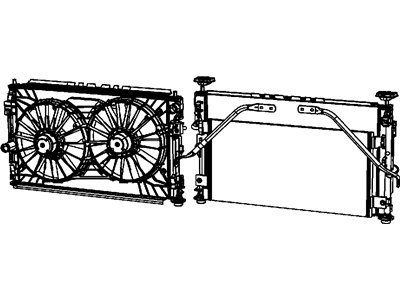 Chrysler 68020480AA ISOLATOR Radiator Lower